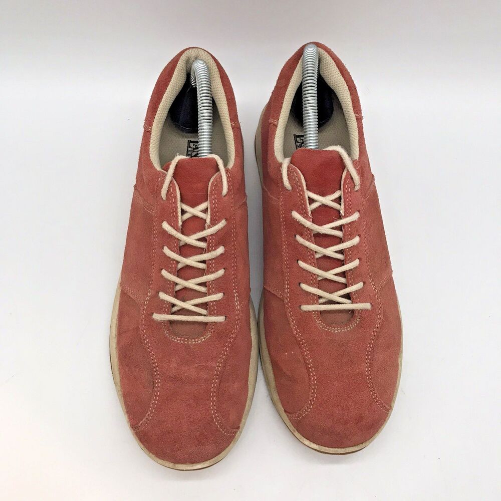 Lands' End Sienna Suede Sneakers Women's 9B Casual Lace Up Outdoor Shoes 83088 - Picture 5 of 11